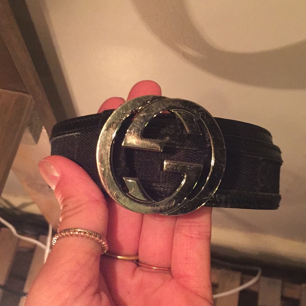 Gucci belt slightly used